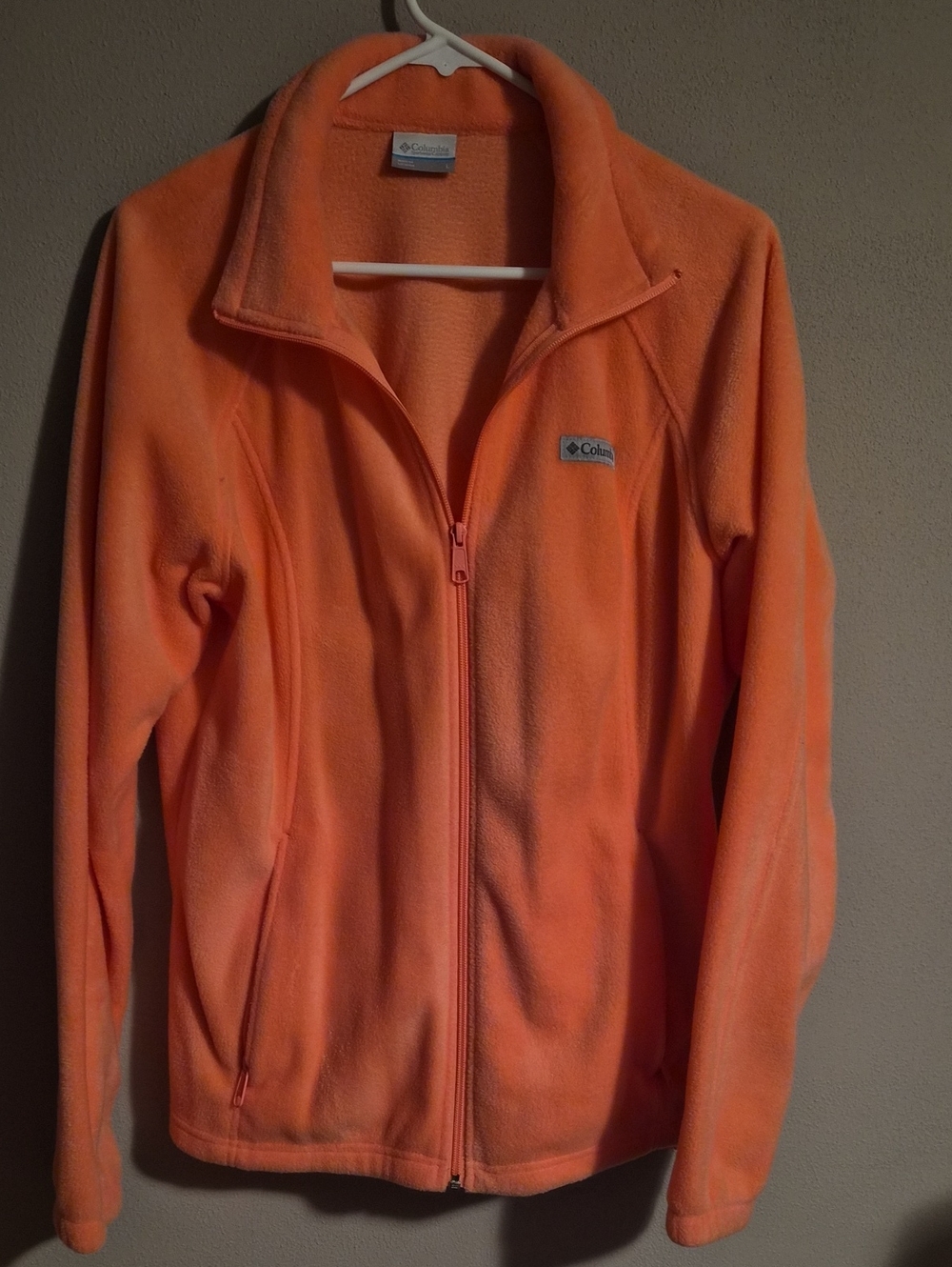 Columbia Women's Peach Full-Zip Teddy Fleece Jacket